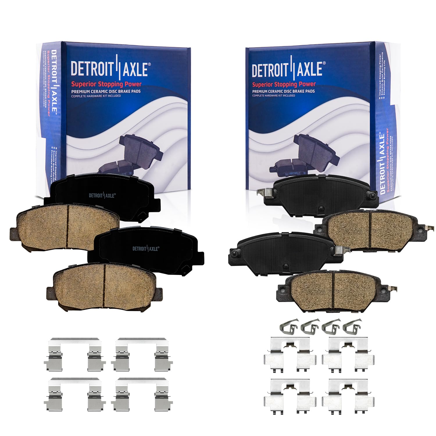 Amazon.com: Detroit Axle - Brake Pads for 2016-2024 Mazda CX-5